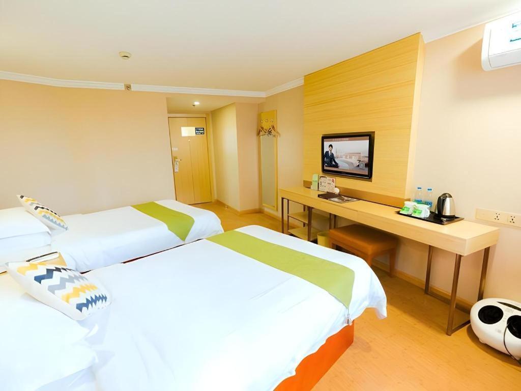 Greentree Inn Shanghai Guangxin Road Tongji Hospital Express Hotel Exterior photo