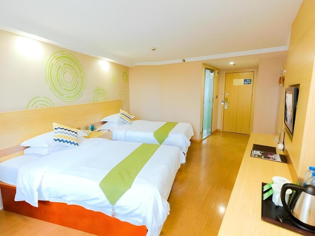 Greentree Inn Shanghai Guangxin Road Tongji Hospital Express Hotel Exterior photo