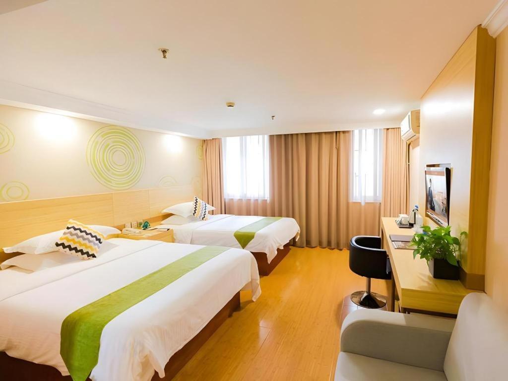 Greentree Inn Shanghai Guangxin Road Tongji Hospital Express Hotel Exterior photo