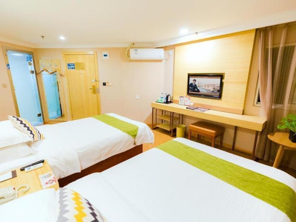 Greentree Inn Shanghai Guangxin Road Tongji Hospital Express Hotel Exterior photo