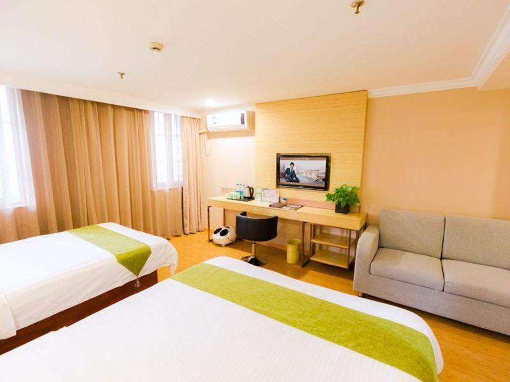 Greentree Inn Shanghai Guangxin Road Tongji Hospital Express Hotel Exterior photo