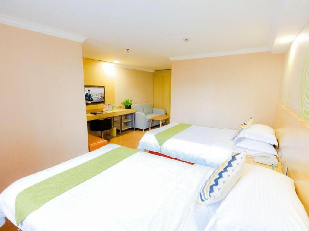 Greentree Inn Shanghai Guangxin Road Tongji Hospital Express Hotel Exterior photo