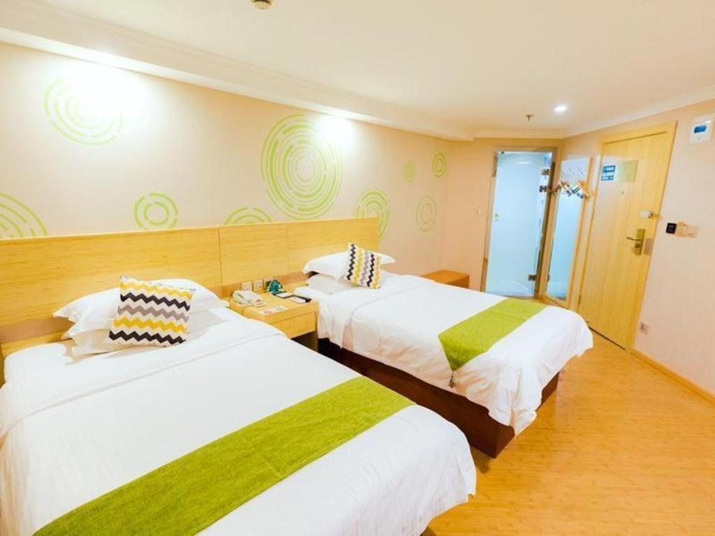 Greentree Inn Shanghai Guangxin Road Tongji Hospital Express Hotel Exterior photo