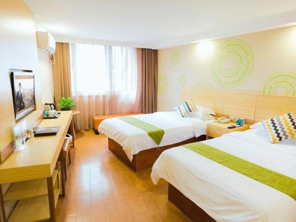 Greentree Inn Shanghai Guangxin Road Tongji Hospital Express Hotel Exterior photo