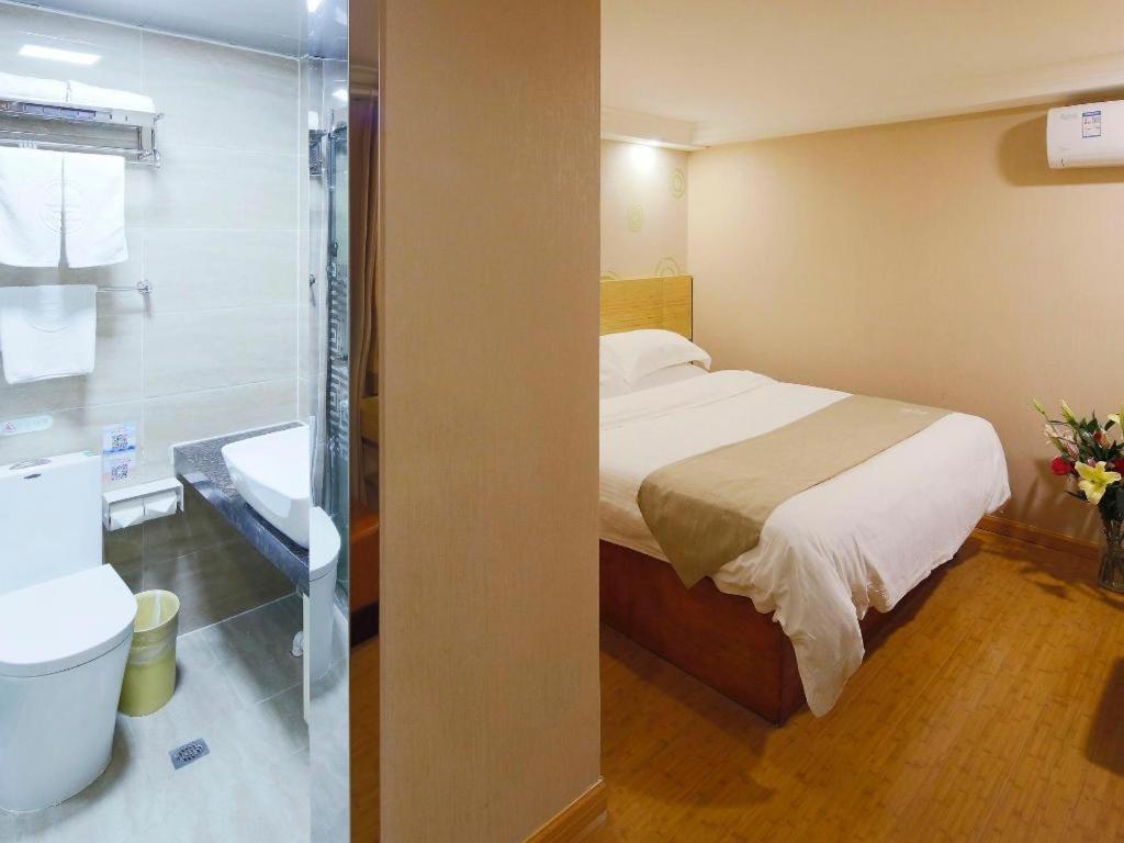 Greentree Inn Shanghai Guangxin Road Tongji Hospital Express Hotel Exterior photo