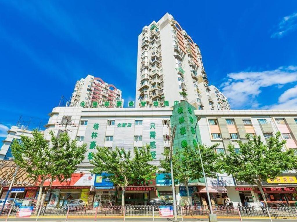 Greentree Inn Shanghai Guangxin Road Tongji Hospital Express Hotel Exterior photo