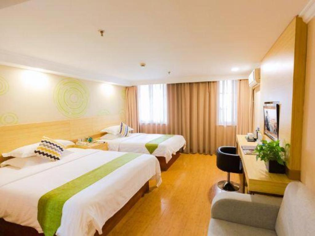Greentree Inn Shanghai Guangxin Road Tongji Hospital Express Hotel Exterior photo